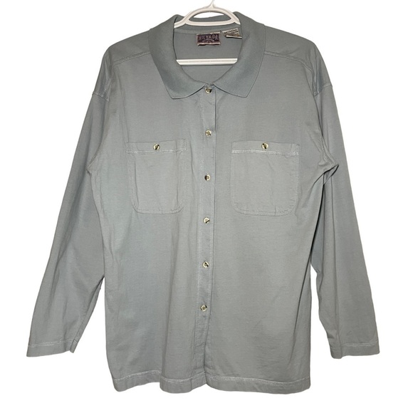 VINTAGE Nevada Jeanswear Button Front Shirt size L - Picture 1 of 4